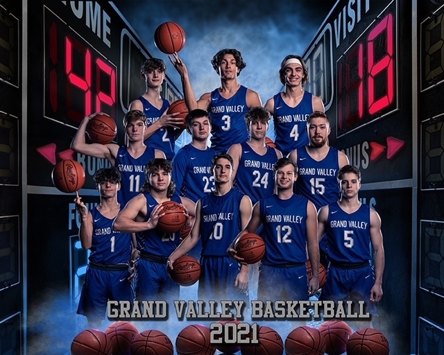 2021-2022 GVHS Boys Basketball Team