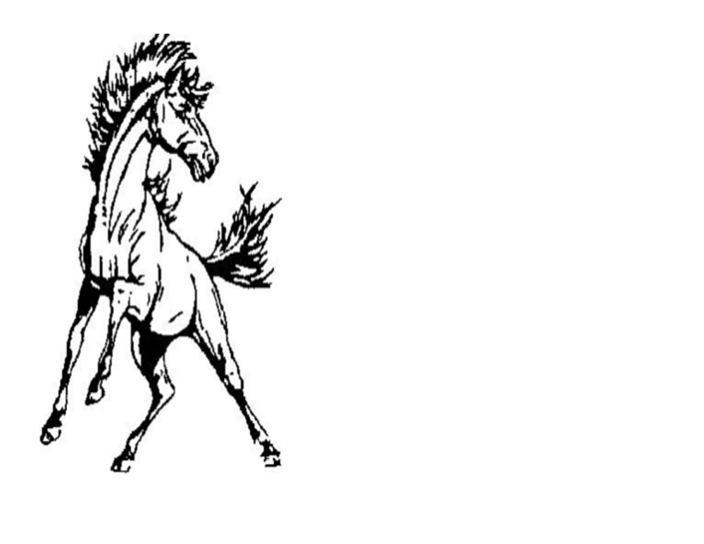 Mustang logo traditional